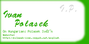 ivan polasek business card